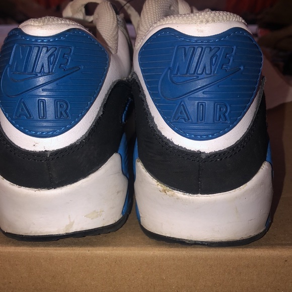 Blue Gray and white Nike Air Max - Picture 3 of 9